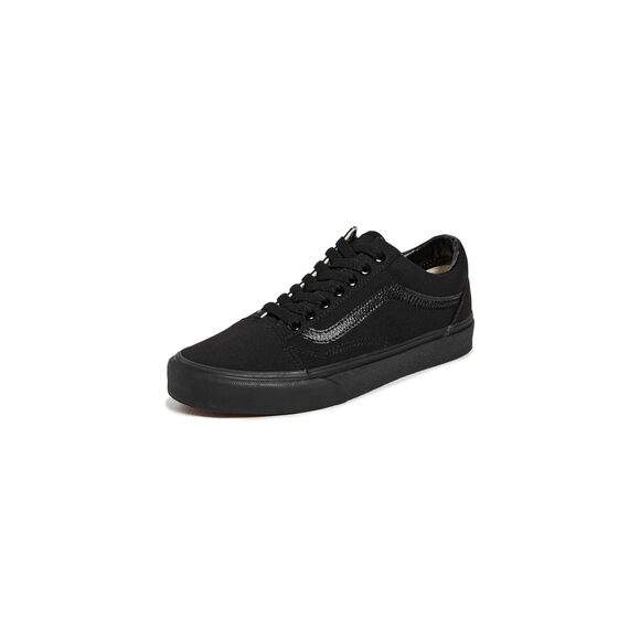 Vans Old Skool Black Canvas Skate Shoes 7